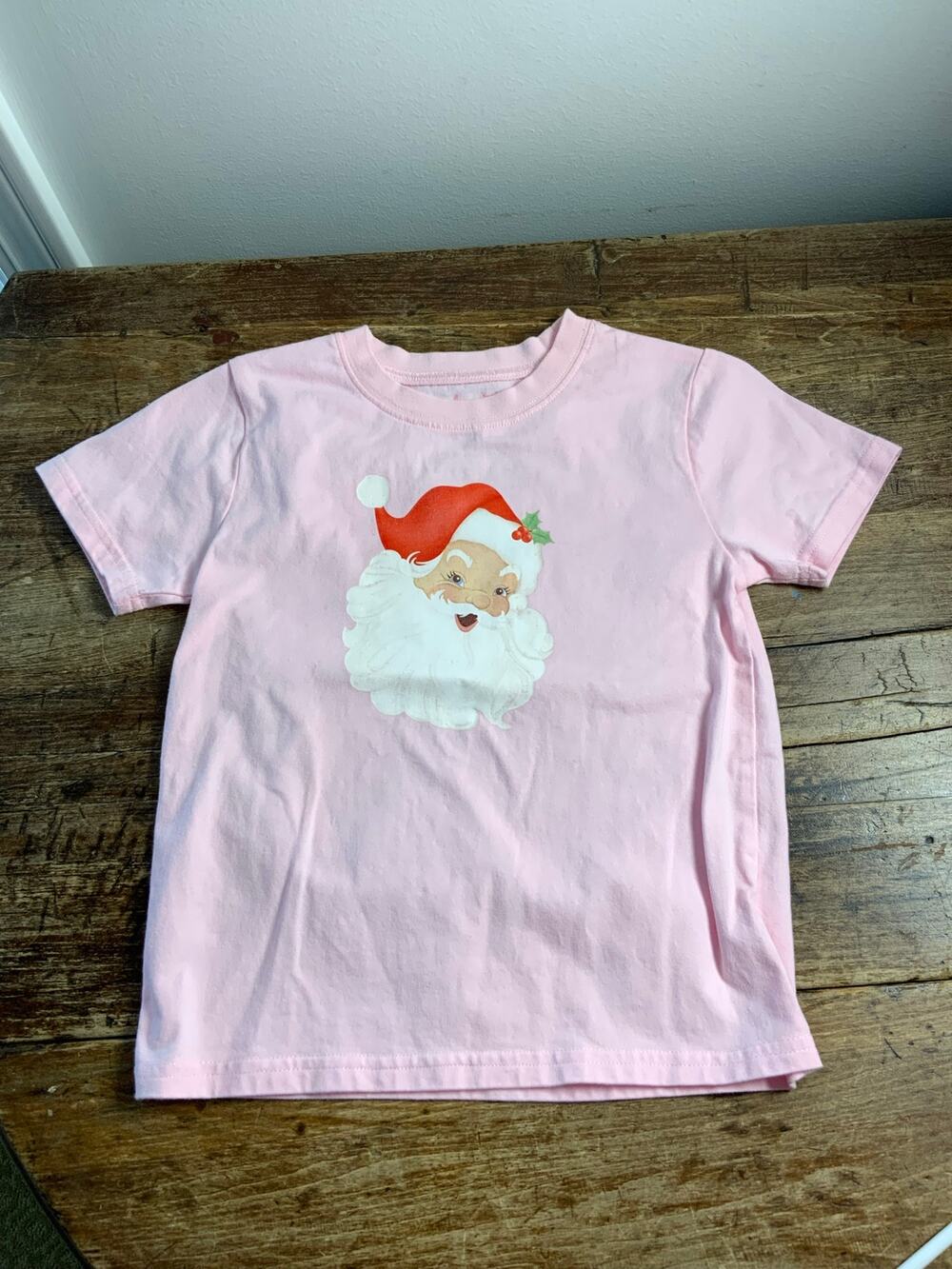 Stitchy Fish Santa Tee size 4T